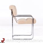 Guido Faleschini for Mariani Tucroma Mid Century Chrome Dining Chairs - Set of 6