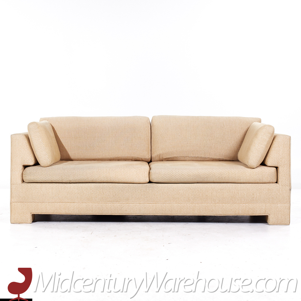 Interior Crafts Mid Century Parson Sofa