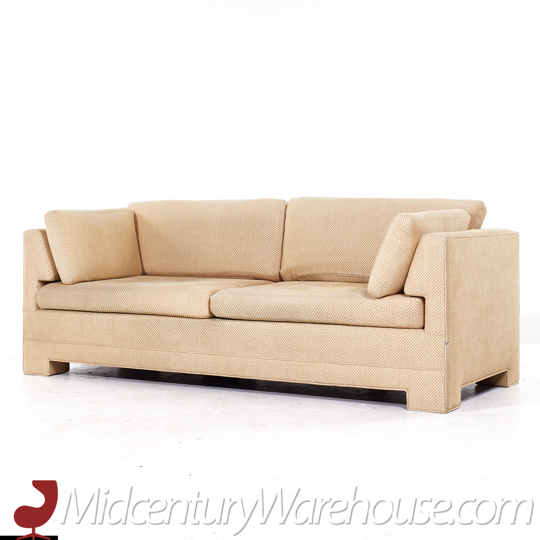 Interior Crafts Mid Century Parson Sofa