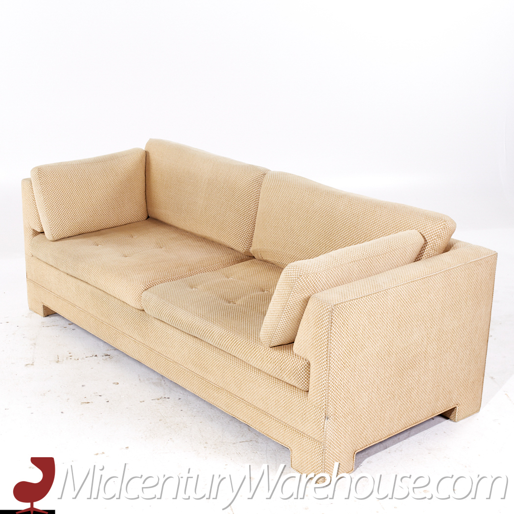 Interior Crafts Mid Century Parson Sofa