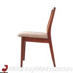 Jack Cartwright for Founders Mid Century Walnut and Cane Dining Chairs - Set of 6