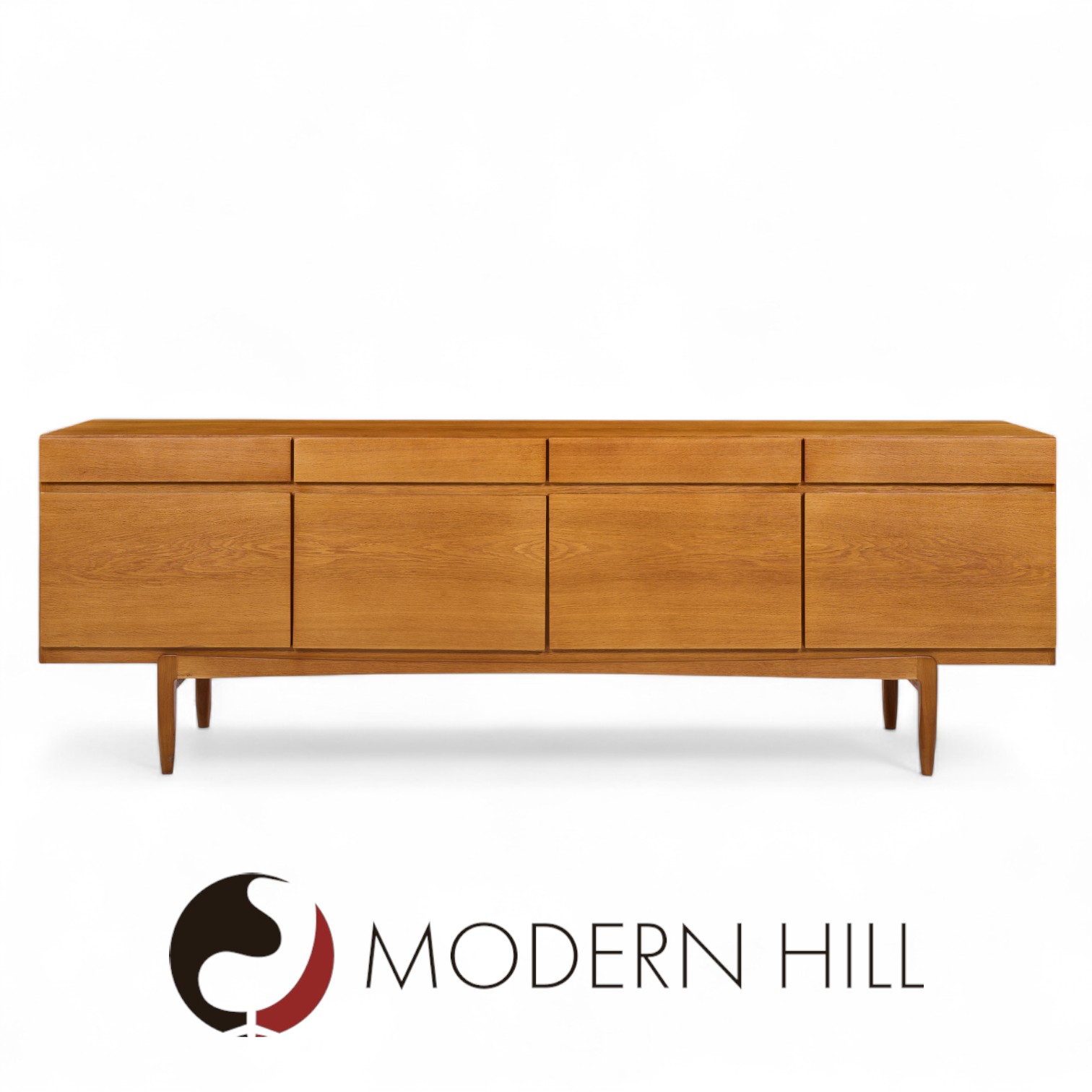 Kofod Larsen for Faarup Møbelfabrik Model 66 Mid Century Danish Teak Credenza
