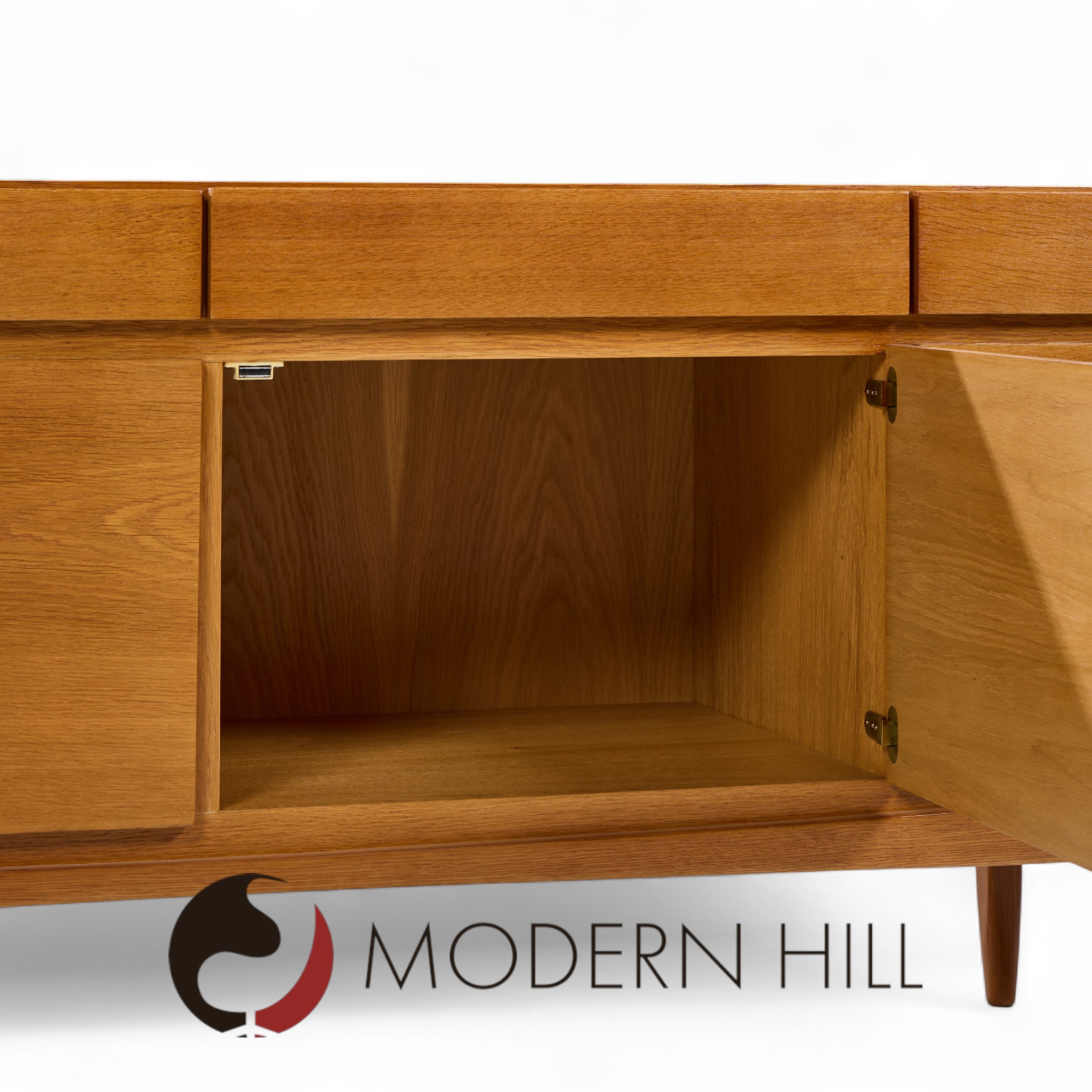 Kofod Larsen for Faarup Møbelfabrik Model 66 Mid Century Danish Teak Credenza