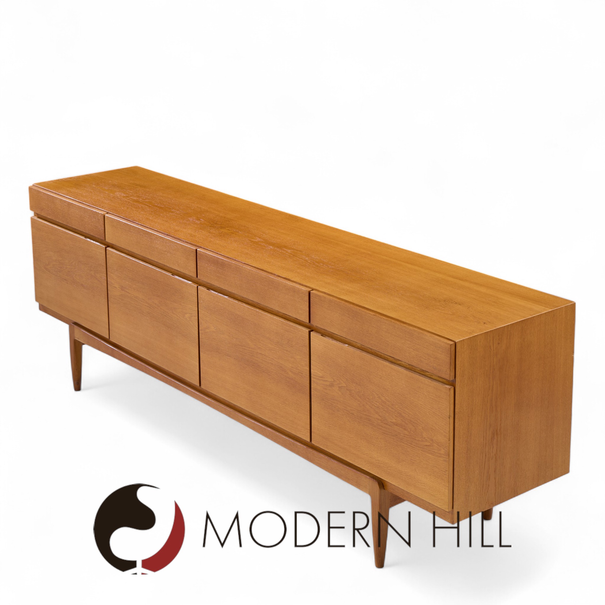 Kofod Larsen for Faarup Møbelfabrik Model 66 Mid Century Danish Teak Credenza