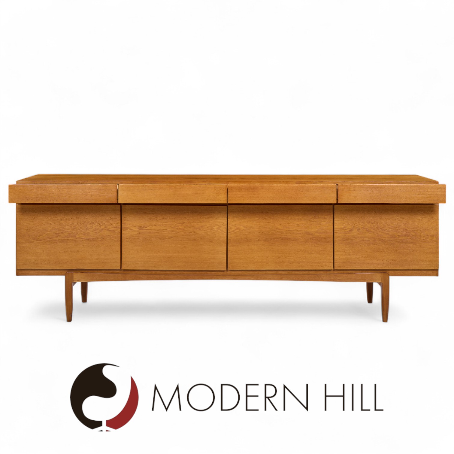 Kofod Larsen for Faarup Møbelfabrik Model 66 Mid Century Danish Teak Credenza