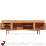 Kofod Larsen for Faarup Møbelfabrik Model 66 Mid Century Danish Teak Credenza