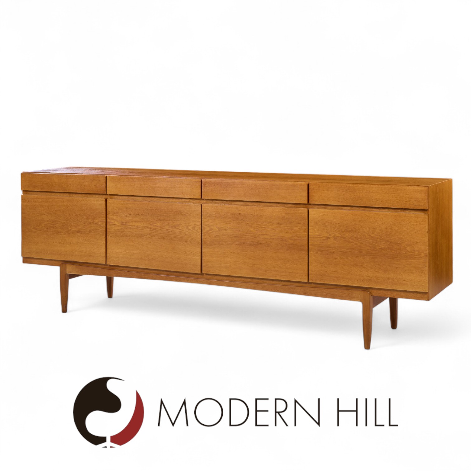 Kofod Larsen for Faarup Møbelfabrik Model 66 Mid Century Danish Teak Credenza