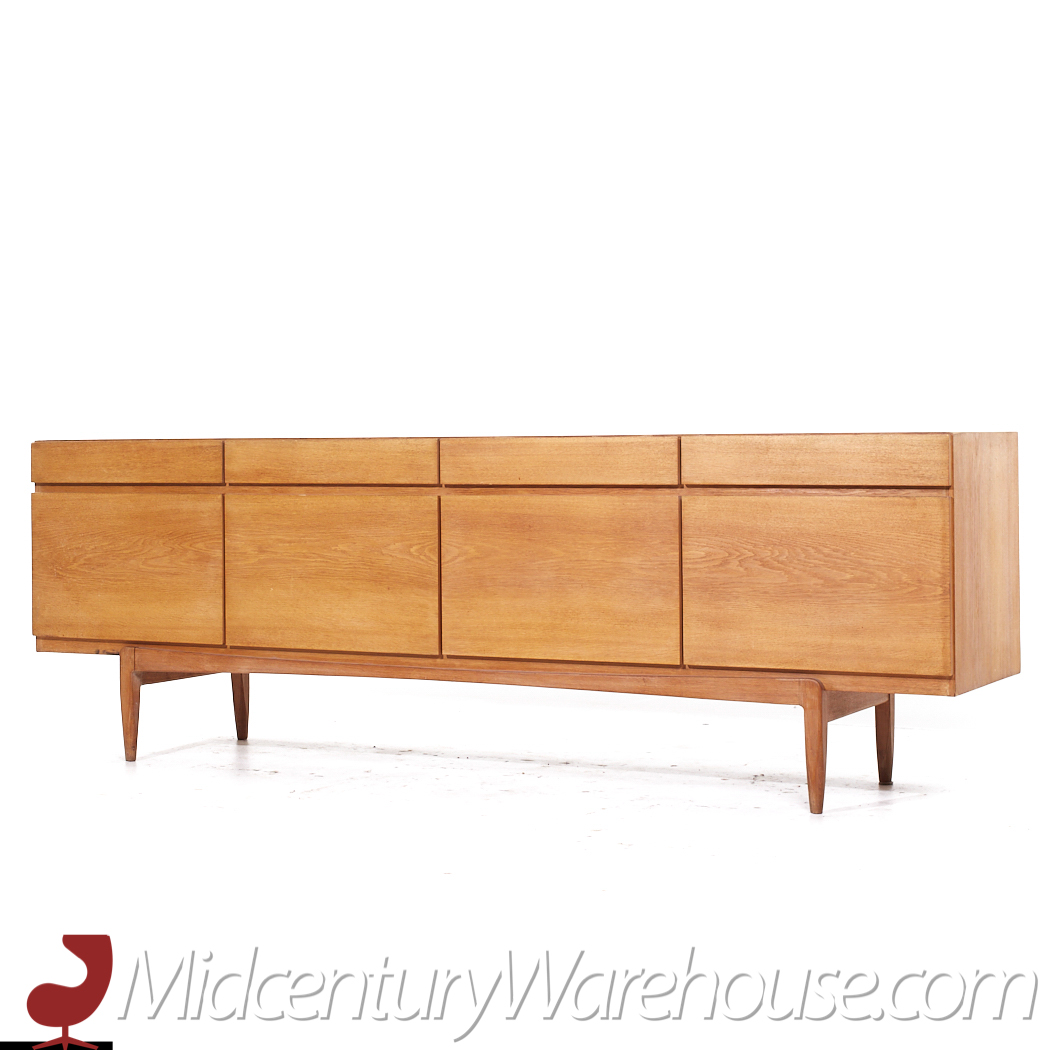 Kofod Larsen for Faarup Møbelfabrik Model 66 Mid Century Danish Teak Credenza