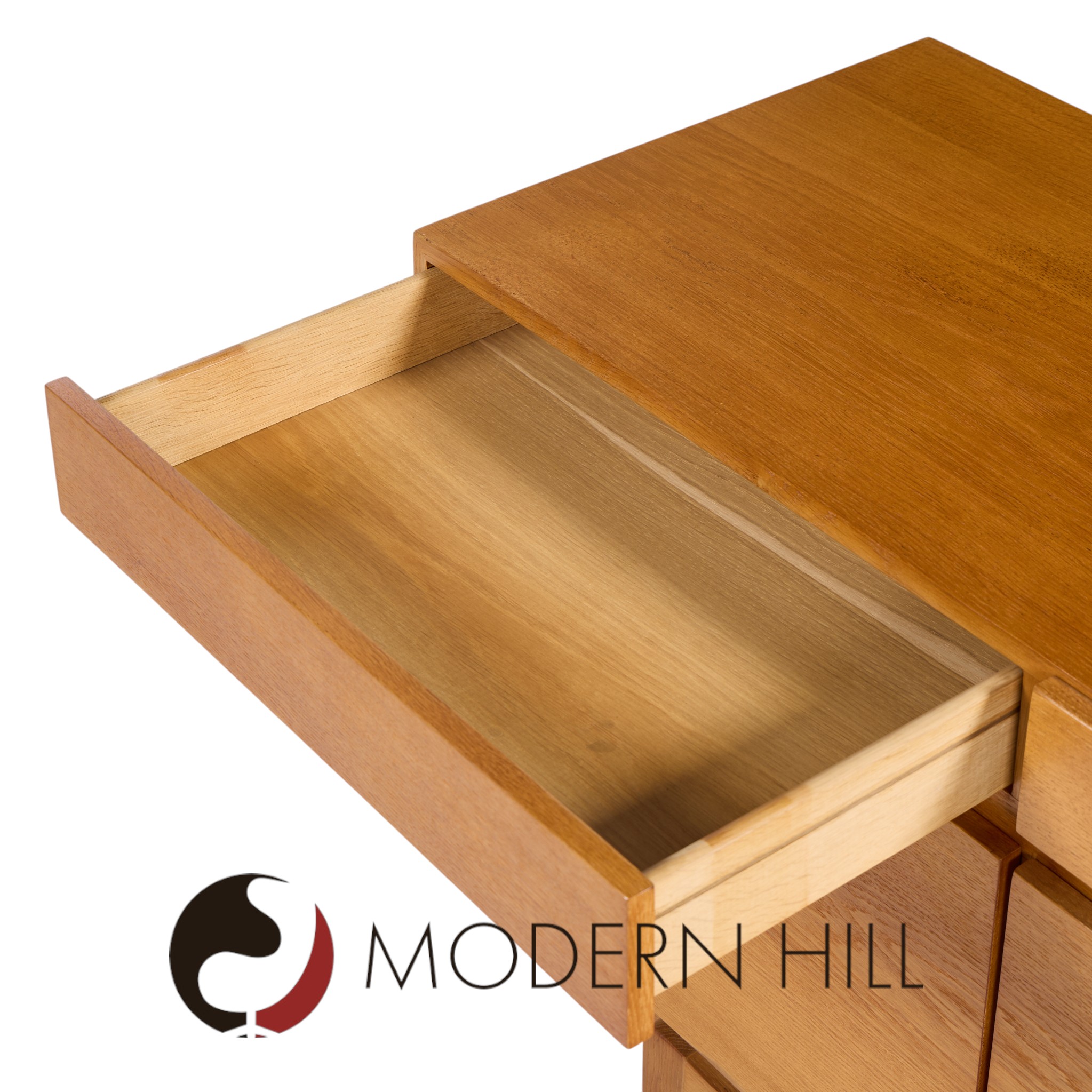 Kofod Larsen for Faarup Møbelfabrik Model 66 Mid Century Danish Teak Credenza