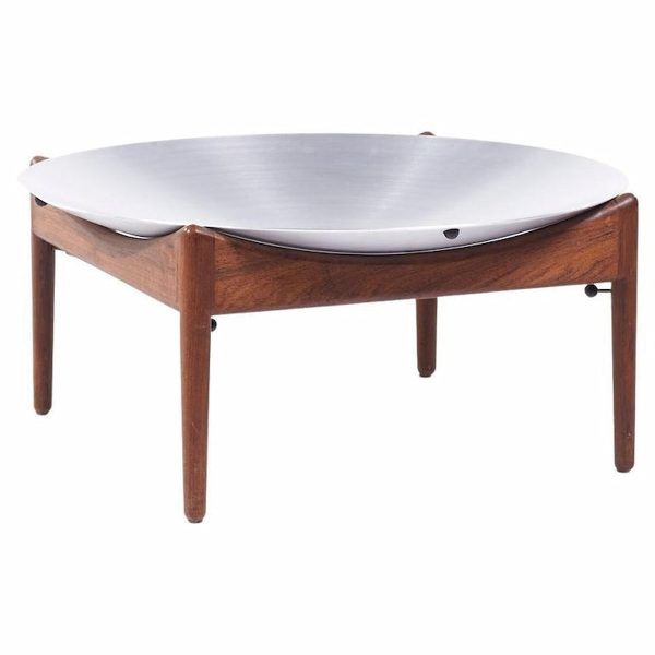 Kristian Solmer Vedel Modus Mid Century Fruit Bowl Rosewood Side Table