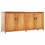 Michael Taylor for Baker Mid Century Far East Credenza