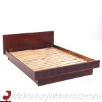 Mid Century Danish Rosewood Queen Platform Bed