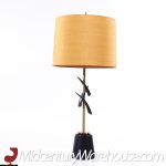 Rembrandt Mid Century Brass Table Lamp