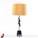 Rembrandt Mid Century Brass Table Lamp