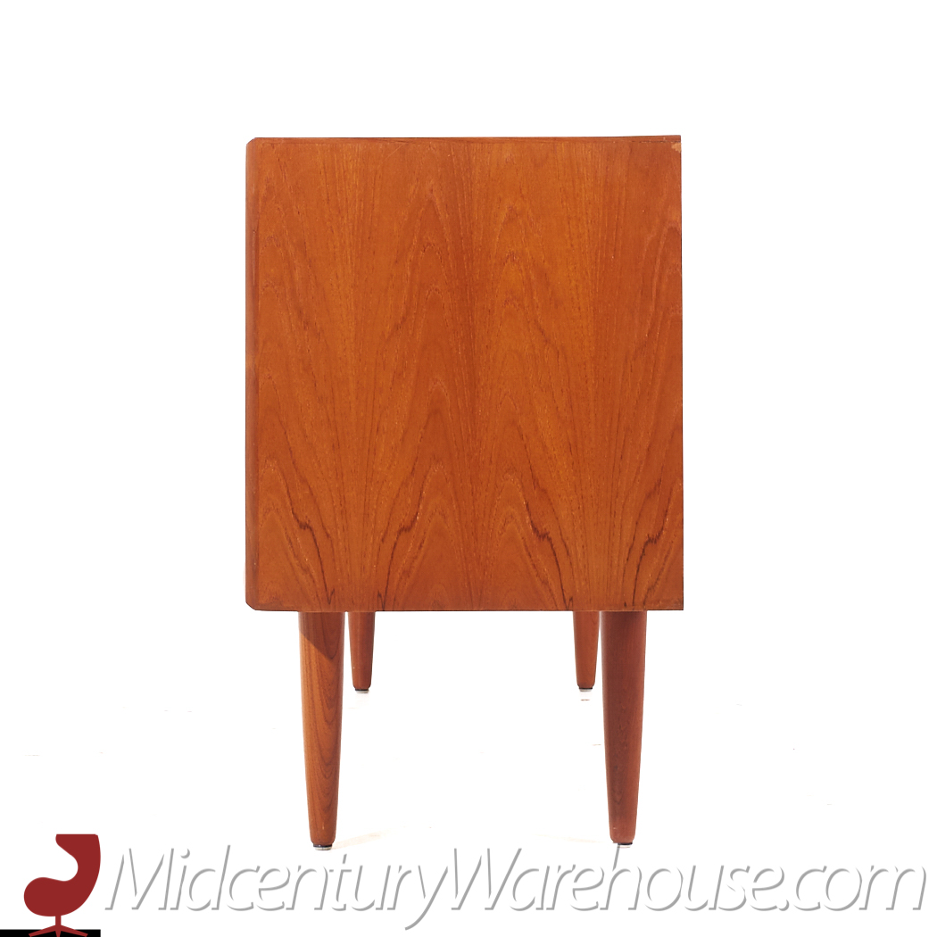 Svend Madsen Mid Century Danish Teak Curved Front Credenza