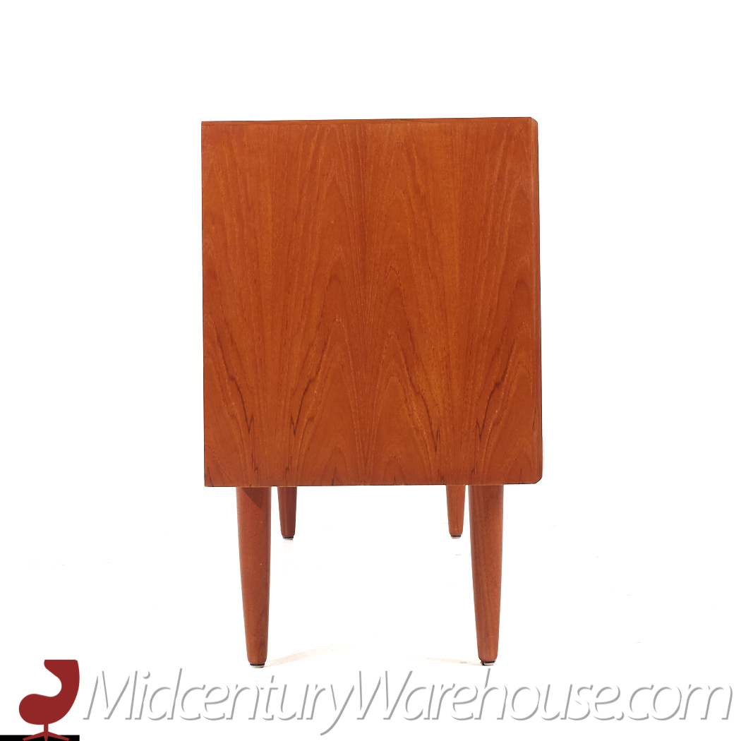 Svend Madsen Mid Century Danish Teak Curved Front Credenza