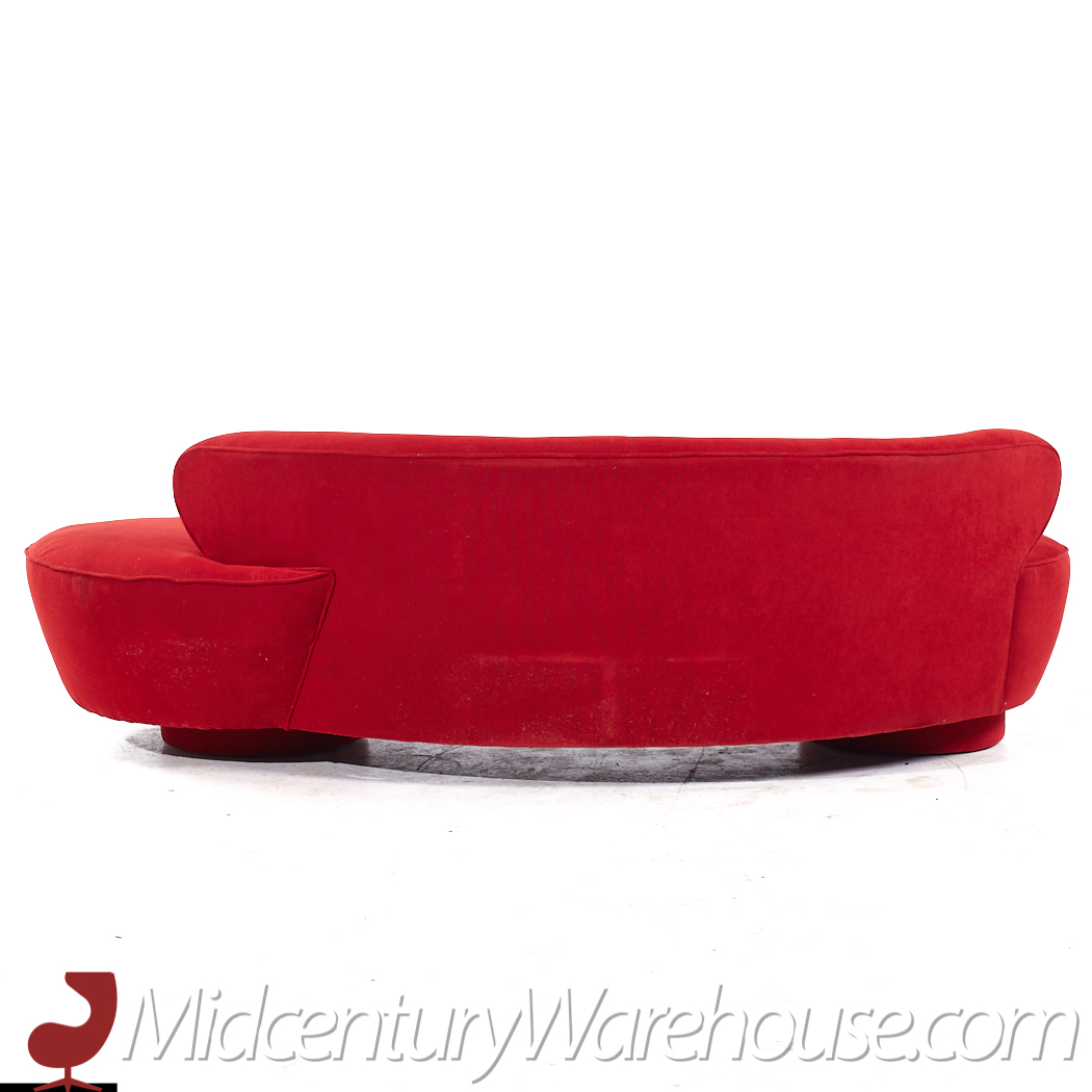 Vladimir Kagan for Directional Mid Century Cloud Sofa