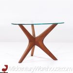 Adrian Pearsall for Craft Associates Mid Century Walnut Jacks Side Table