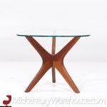 Adrian Pearsall for Craft Associates Mid Century Walnut Jacks Side Table