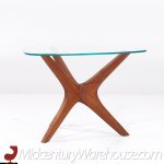 Adrian Pearsall for Craft Associates Mid Century Walnut Jacks Side Table