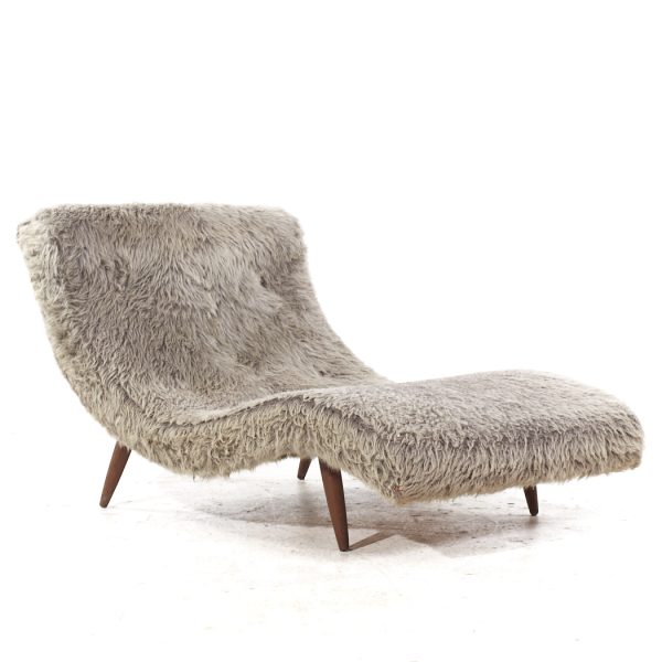 Adrian Pearsall for Craft Associates Mid Century Wave Chaise