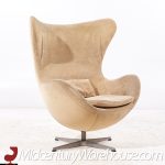 Arne Jacobsen for Fritz Hansen Mid Century Egg Chairs - Pair