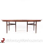 Arne Vodder for Sibast Mid Century Danish Teak Expanding Dining Table with 2 Leaves