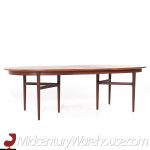 Arne Vodder for Sibast Mid Century Danish Teak Expanding Dining Table with 2 Leaves