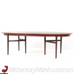 Arne Vodder for Sibast Mid Century Danish Teak Expanding Dining Table with 2 Leaves