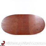 Arne Vodder for Sibast Mid Century Danish Teak Expanding Dining Table with 2 Leaves