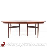 Arne Vodder for Sibast Mid Century Danish Teak Expanding Dining Table with 2 Leaves