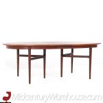 Arne Vodder for Sibast Mid Century Danish Teak Expanding Dining Table with 2 Leaves