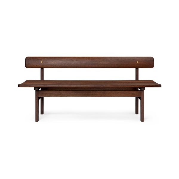 BM0699 Asserbo Bench with Backrest by Børge Mogensen for Carl Hansen