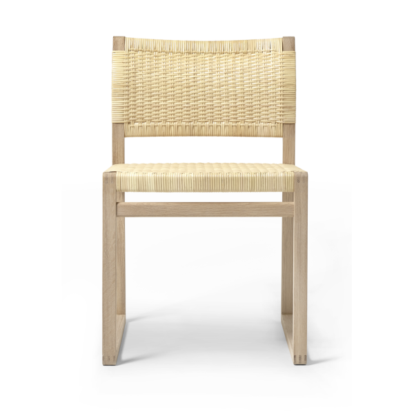 Bm61 Chair - Natural Cane Wicker by Borge Mogensen for Fredericia