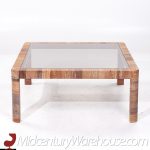 Bielecky Brothers Mid Century Rattan Square Coffee Table