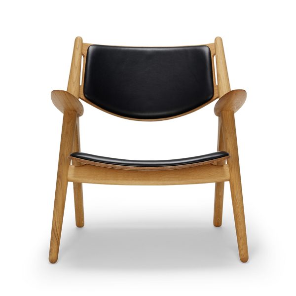 Ch28p Sawhorse Lounge Chair by Hans J. Wegner for Carl Hansen