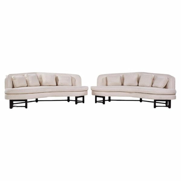 Edward Wormley for Dunbar Model 6329 Janus Sofas - Pair