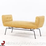 Frederick Weinberg Style Mid Century Iron Bench