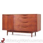 Jens Risom Mid Century Walnut Credenza