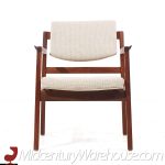 Jens Risom Mid Century Walnut Dining Chairs - Set of 6