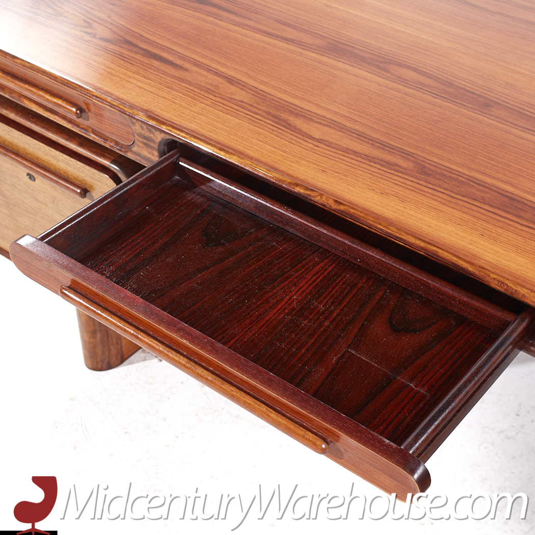 Kibaek Møbelfabrik Danish Rosewood Executive Desk
