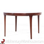 Kofod Larsen for Faarup Mobelfabrik Mid Century Danish Rosewood Expanding Dining Table with 2 Leaves