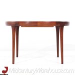 Kofod Larsen for Faarup Mobelfabrik Mid Century Danish Rosewood Expanding Dining Table with 2 Leaves