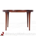 Kofod Larsen for Faarup Mobelfabrik Mid Century Danish Rosewood Expanding Dining Table with 2 Leaves