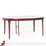 Kofod Larsen for Faarup Mobelfabrik Mid Century Danish Rosewood Expanding Dining Table with 2 Leaves