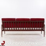 Kofod Larsen for Selig Mid Century Danish Walnut Sofa