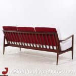 Kofod Larsen for Selig Mid Century Danish Walnut Sofa