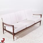 Kofod Larsen for Selig Mid Century Danish Walnut Sofa