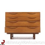 Lawrence Peabody for Nemschoff Mid Century Walnut Credenza and Hutch