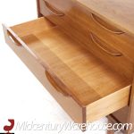 Lawrence Peabody for Nemschoff Mid Century Walnut Credenza and Hutch